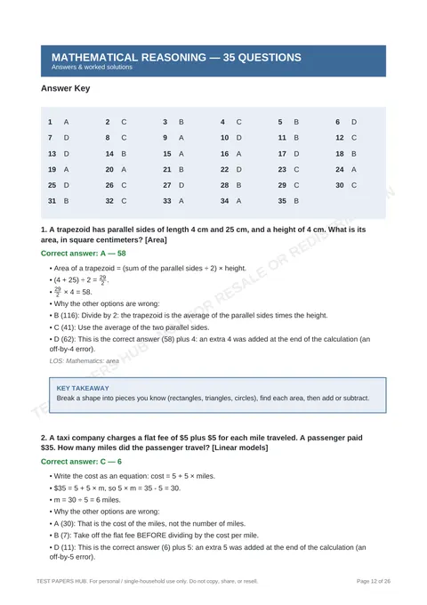 Solutions preview