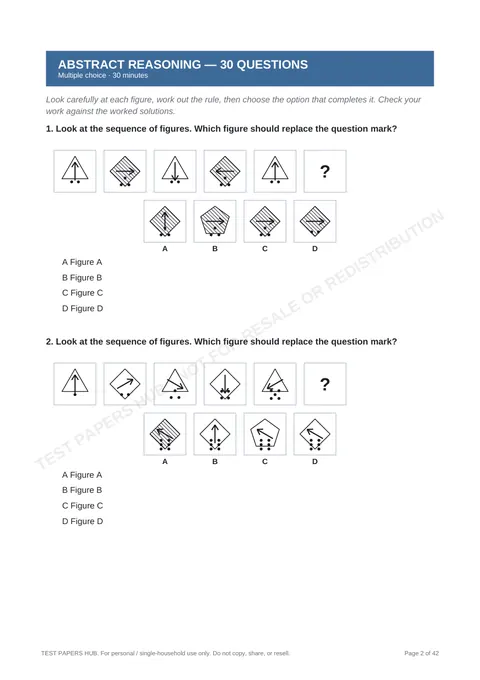 Questions preview