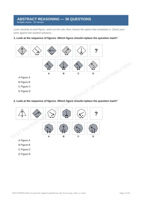 Questions preview