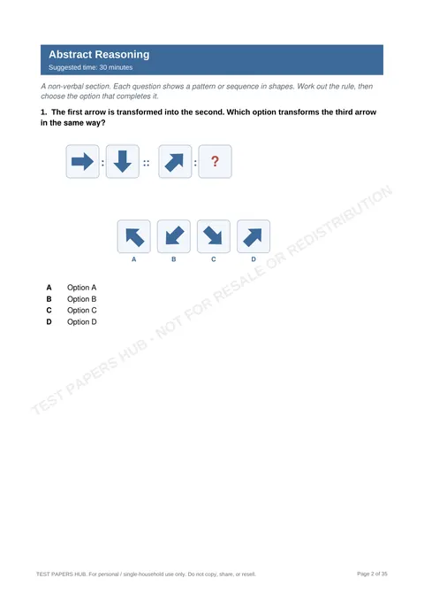 Questions preview