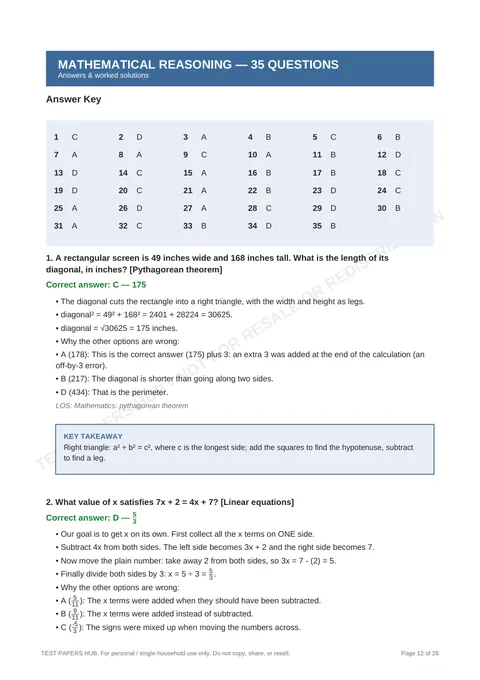Solutions preview
