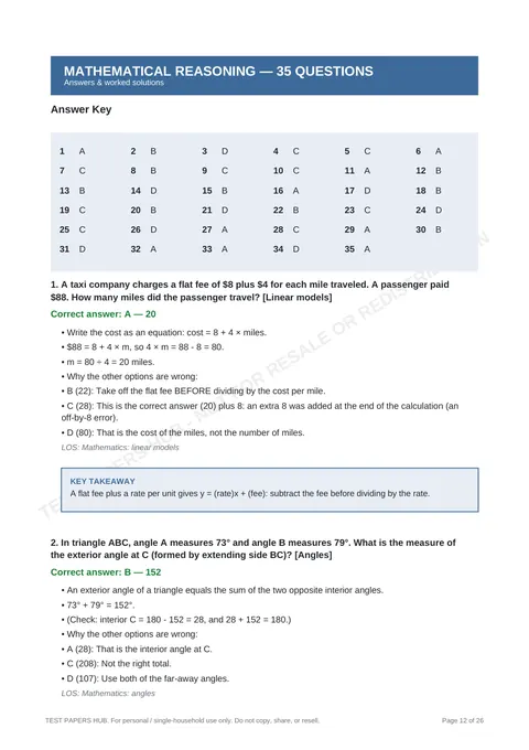 Solutions preview