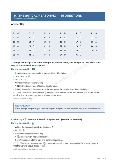 Solutions preview