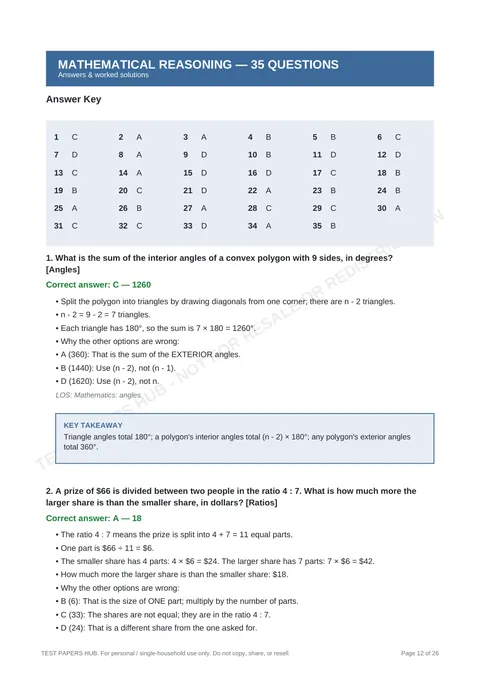 Solutions preview