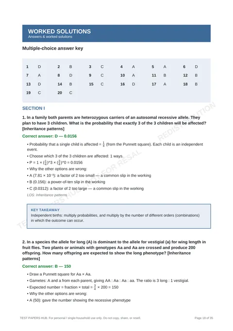 Solutions preview