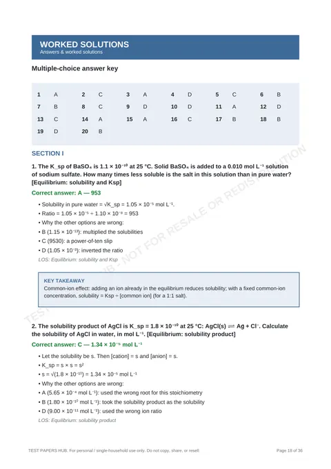 Solutions preview