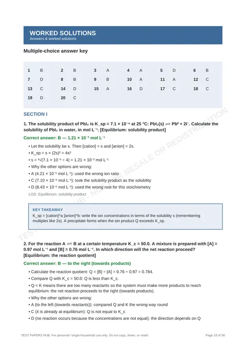 Solutions preview