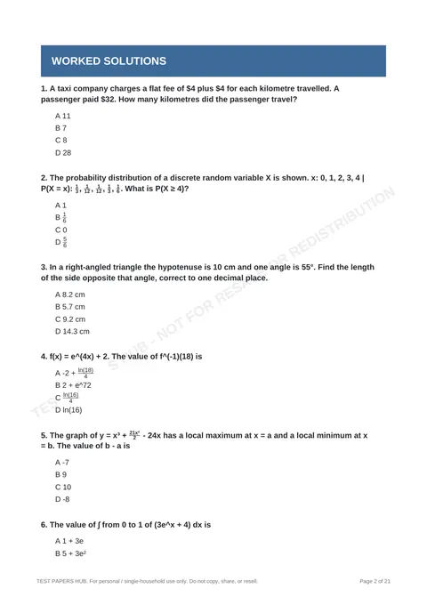 Questions preview