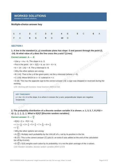Solutions preview