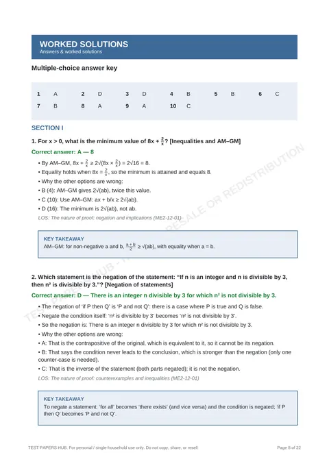Solutions preview