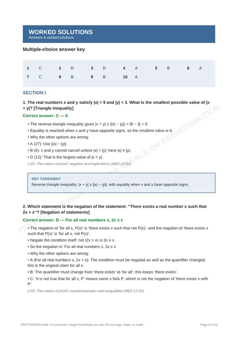Solutions preview