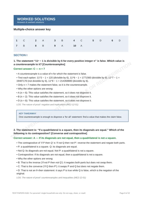 Solutions preview