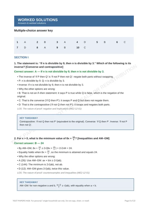 Solutions preview