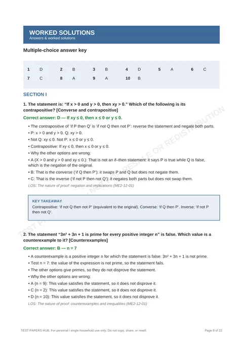 Solutions preview