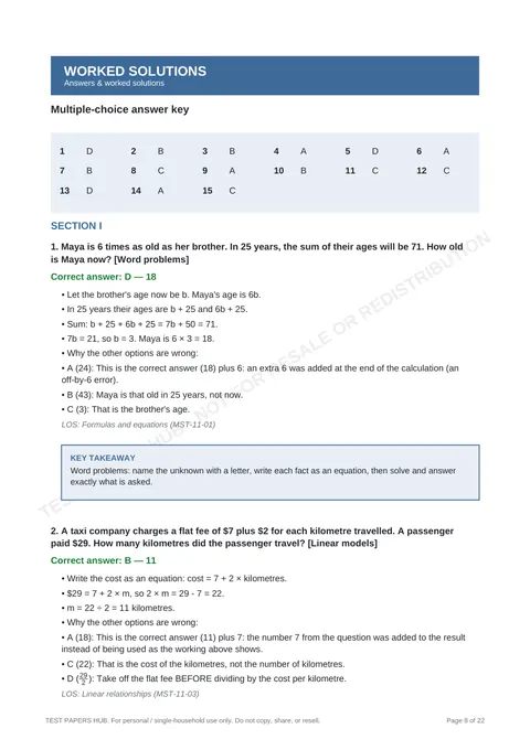 Solutions preview