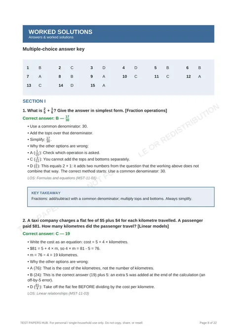 Solutions preview