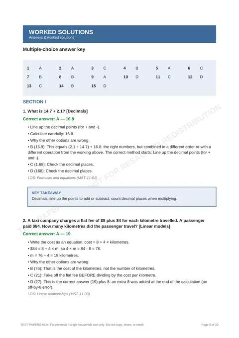Solutions preview
