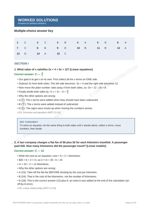 Solutions preview