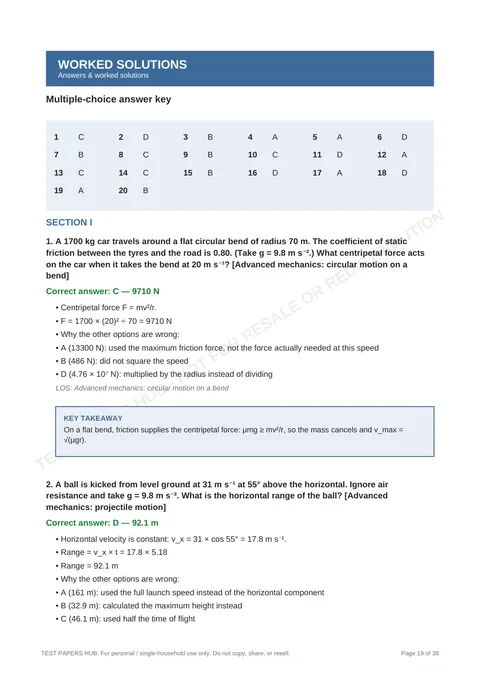 Solutions preview