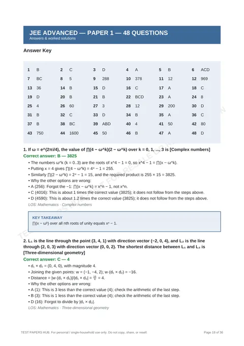 Solutions preview