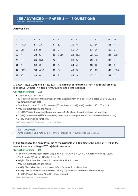 Solutions preview