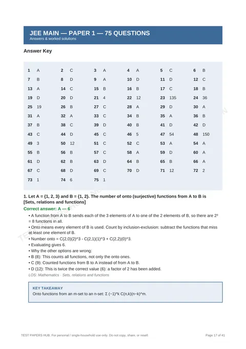 Solutions preview