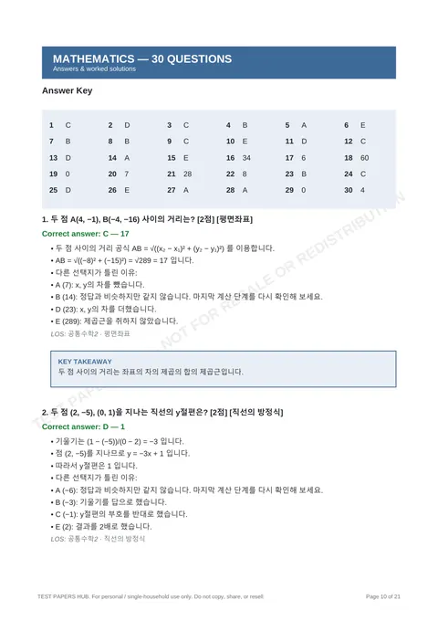 Solutions preview