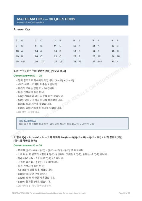 Solutions preview