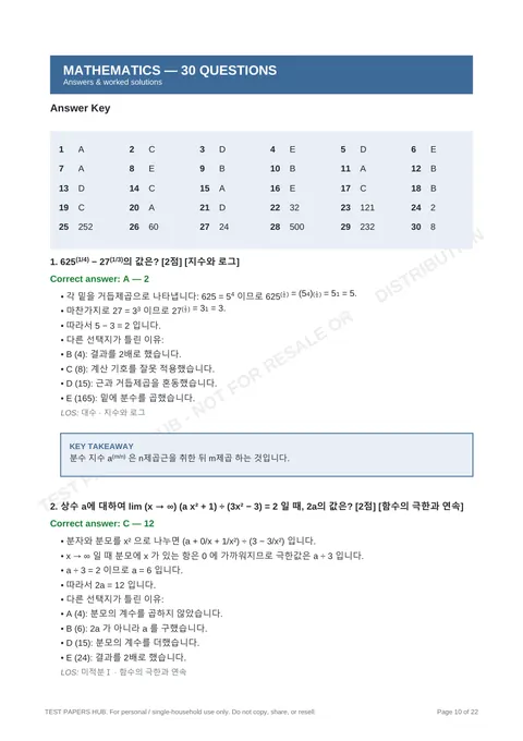 Solutions preview