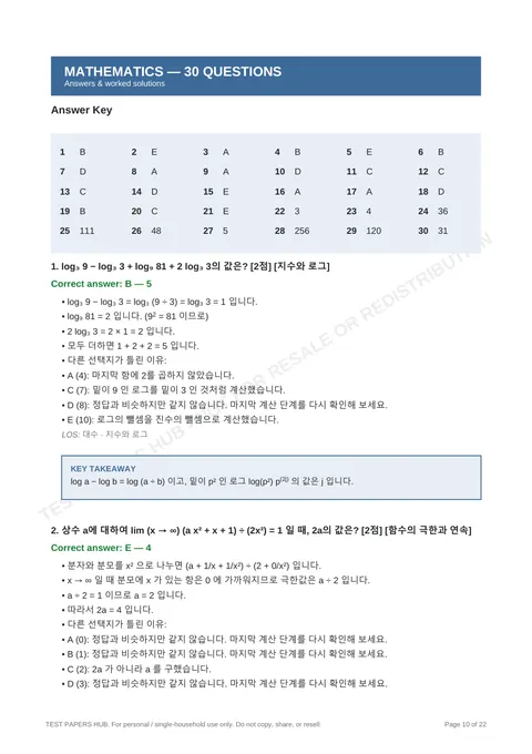 Solutions preview