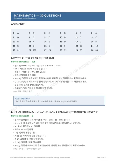 Solutions preview