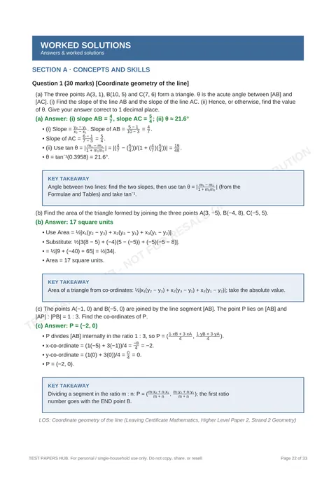 Solutions preview