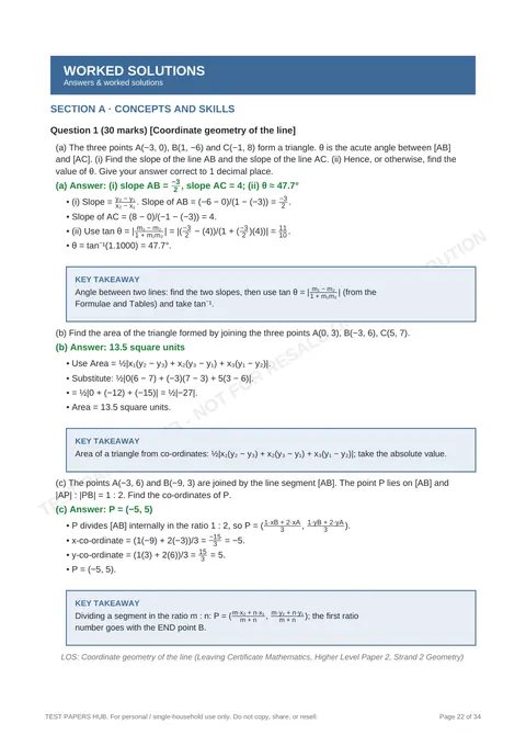 Solutions preview