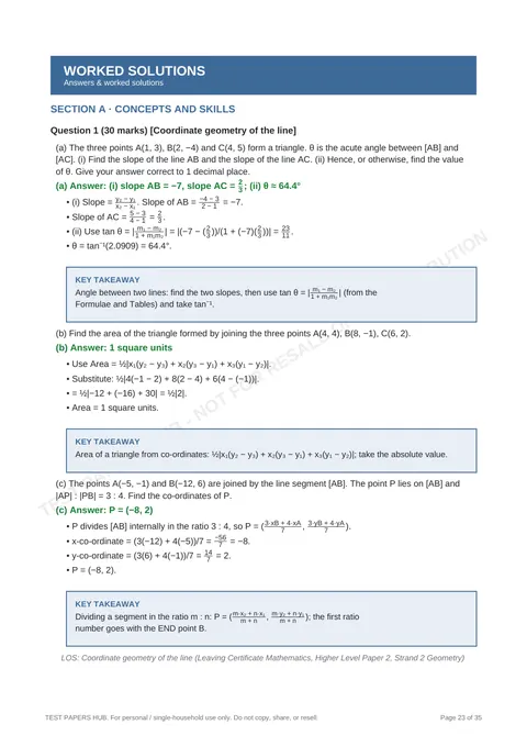 Solutions preview