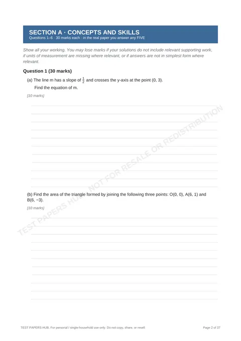 Questions preview