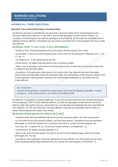 Questions preview
