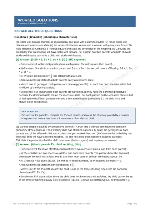 Questions preview