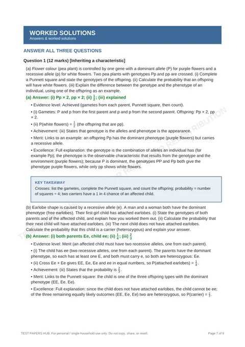Questions preview