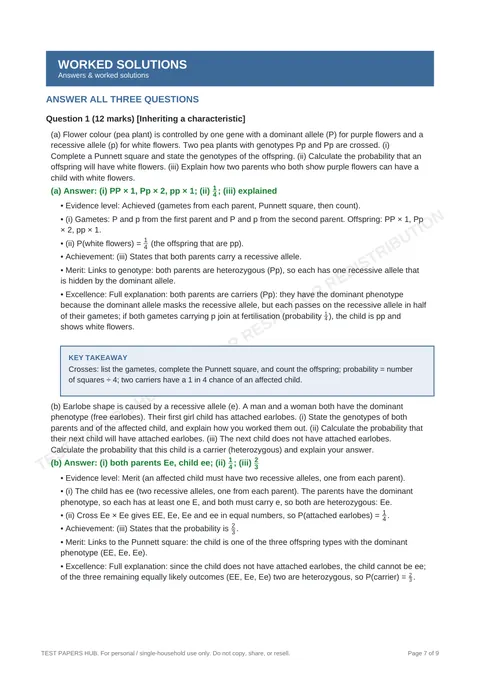 Questions preview