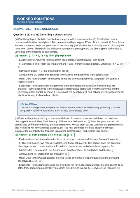 Questions preview