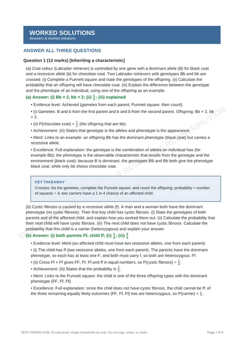 Questions preview