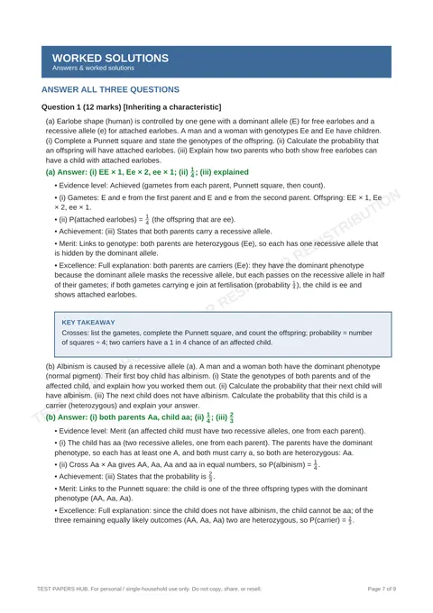 Questions preview