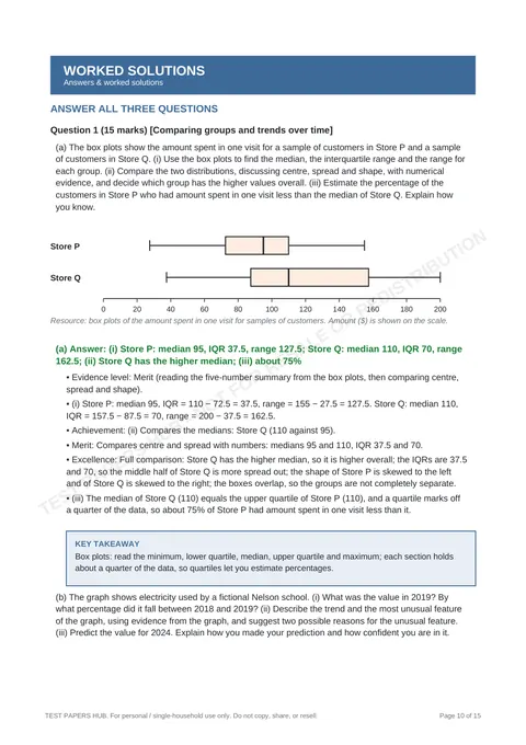 Questions preview