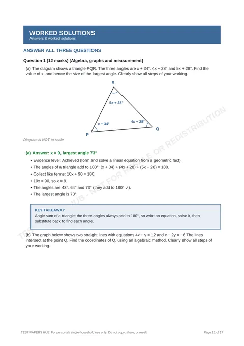 Questions preview