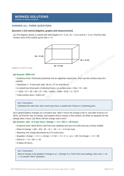 Questions preview