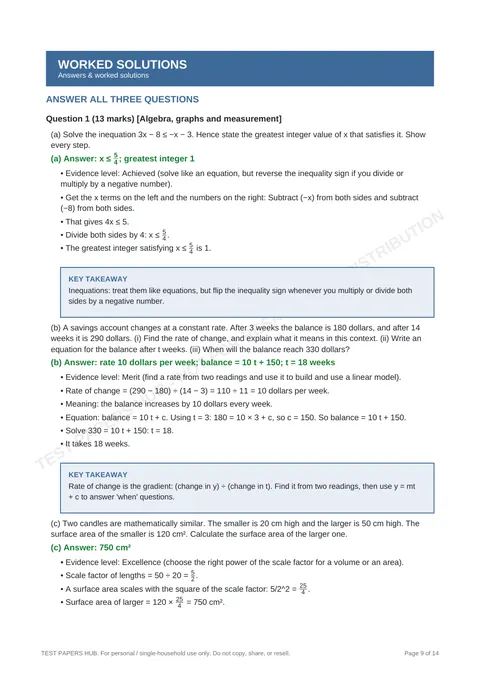 Questions preview