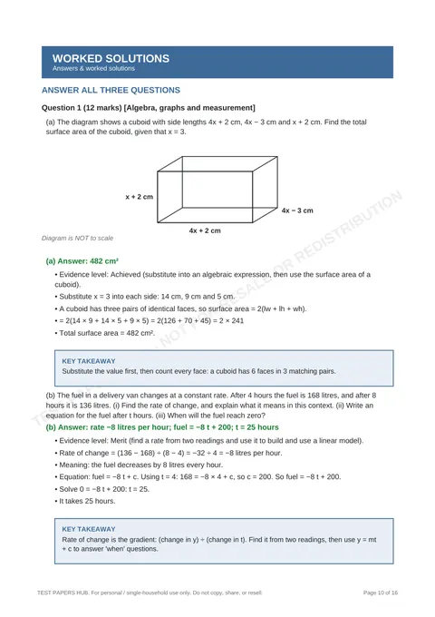 Questions preview