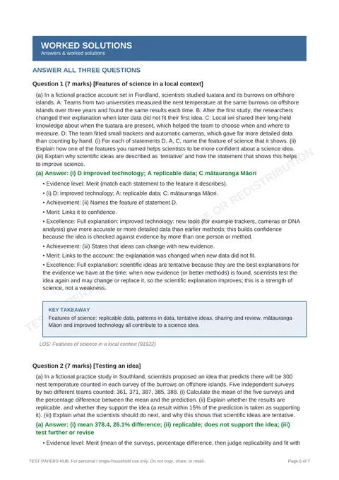 Questions preview