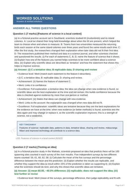 Questions preview
