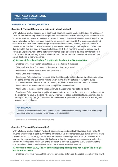 Questions preview